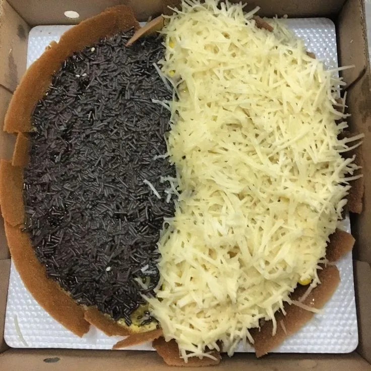 Martabak coklat 1/2  Keju
